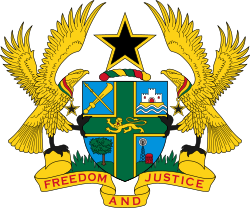 The Ghana Coat Of Arms.