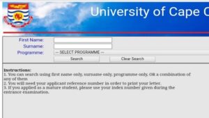 HOW TO CHECK YOUR 2022/2023 UCC ADMISSION STATUS