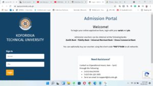 HOW TO CHECK YOUR 2022/2023 KTU ADMISSION STATUS
 
