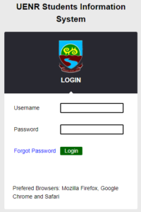 How To Reset Your Password On UENR Student Portal