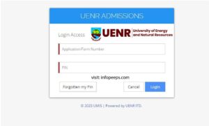 How To Apply To UENR 2023/2024